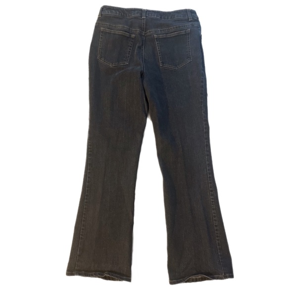 Anne Klein Dark Blue Boot Cut Jeans - Picture 1 of 6
